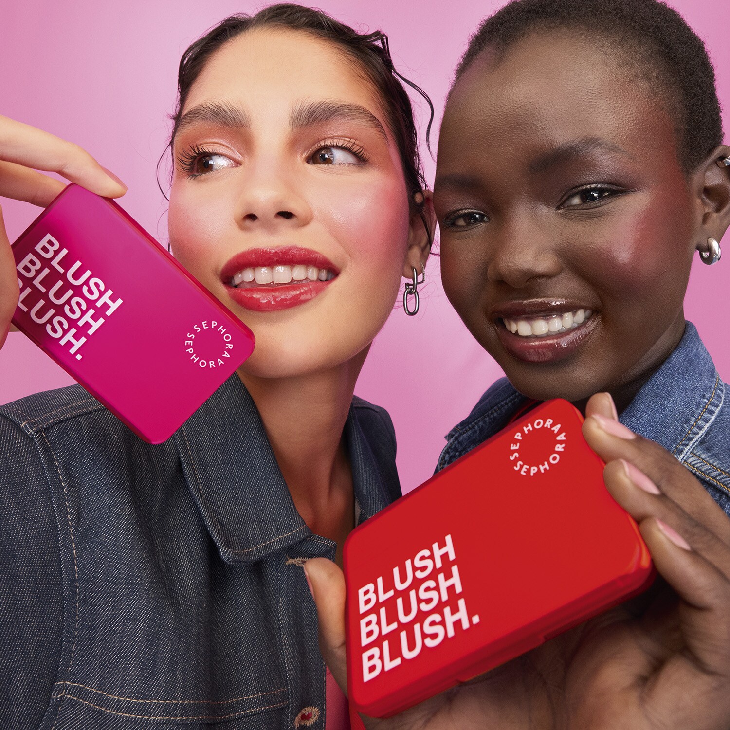Blush Crème Multi-usage Sephora 03 POP STRAWBERRY - Fard à Joues Effet Mat - Neuf
